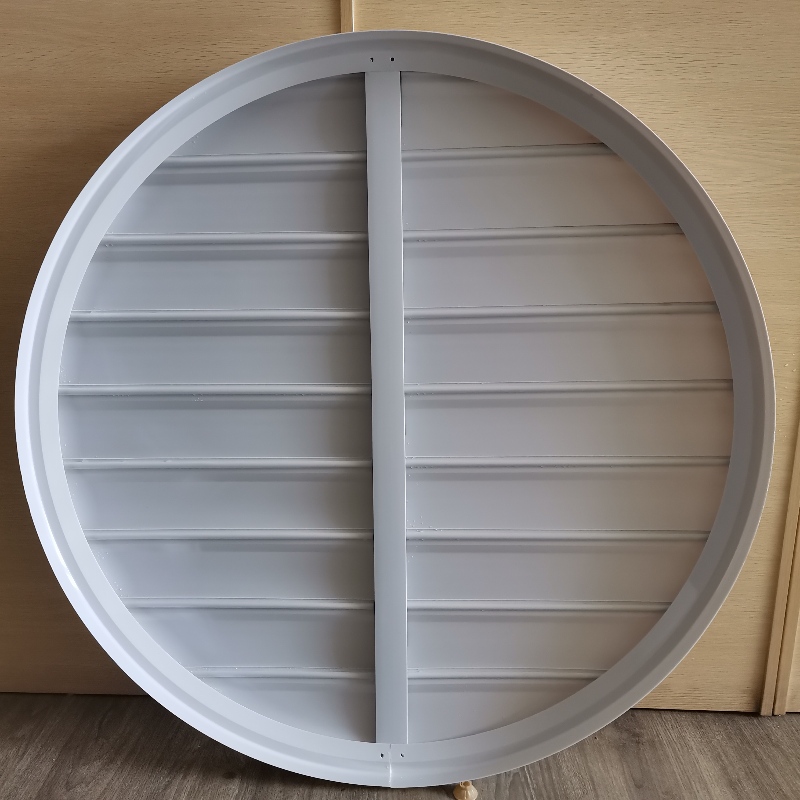 PVC ανεμιστήρες περσίδες για ανεμιστήρα αρνητικής πίεσης για το αγρόκτημα χοίρων του θερμοκηπίου ή το εργοστάσιο για να αλλάξετε καθαρό αέρα