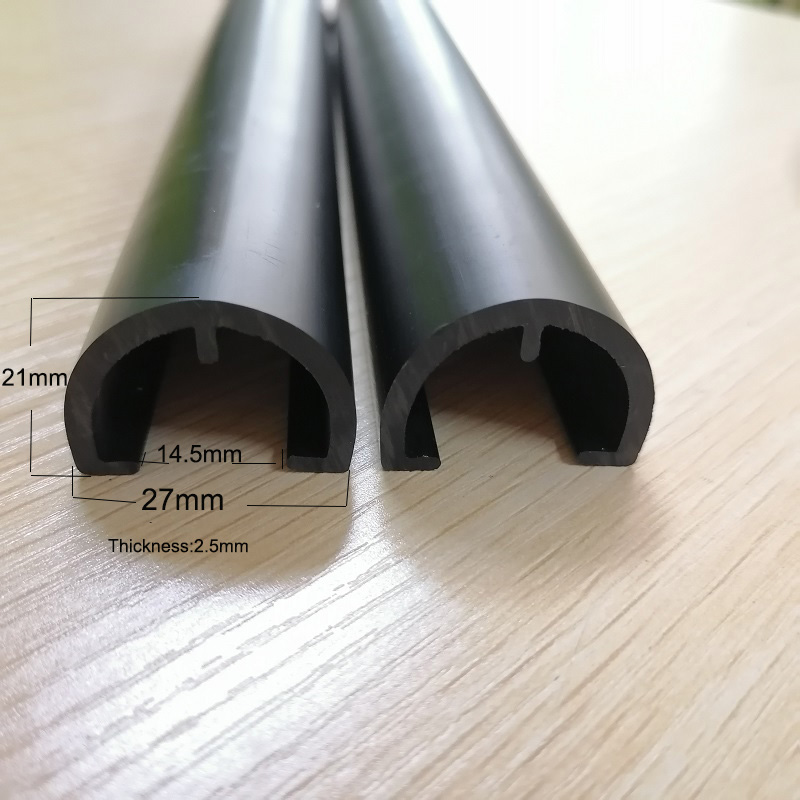 Προσαρμοσμένο κατασκευαστή PVC-επιβραδυντικό προφίλ PVC C-Channel για προστατευτική ταινία από τον προμηθευτή της Κίνας