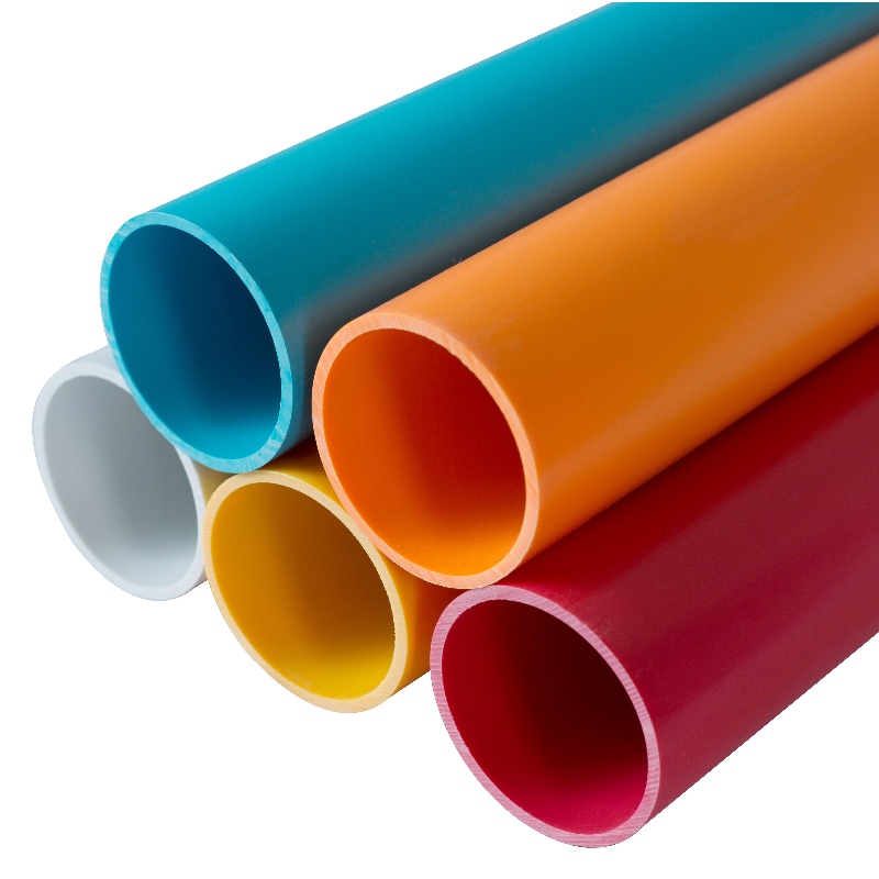 Προσαρμοσμένος σωλήνας PVC εξωθημένος πλαστικός σωλήνας PVC Άκαμπτος πλαστικός σωλήνας PVC εξαγωγέας από την Κίνα